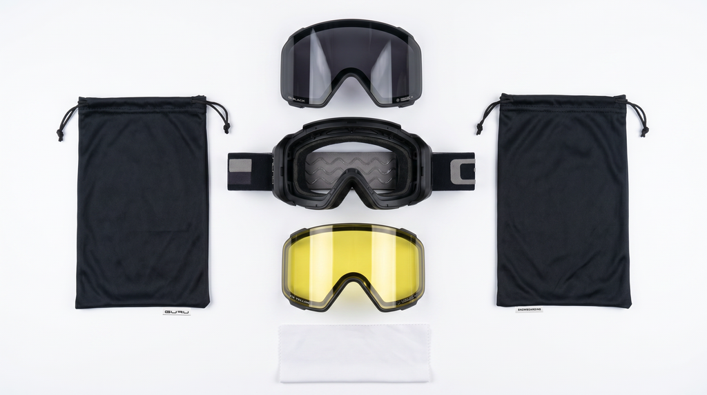 Antiparra GURU G1 All Mountain Pro Snowboard & Ski Lentes Magnéticos Intercambiables