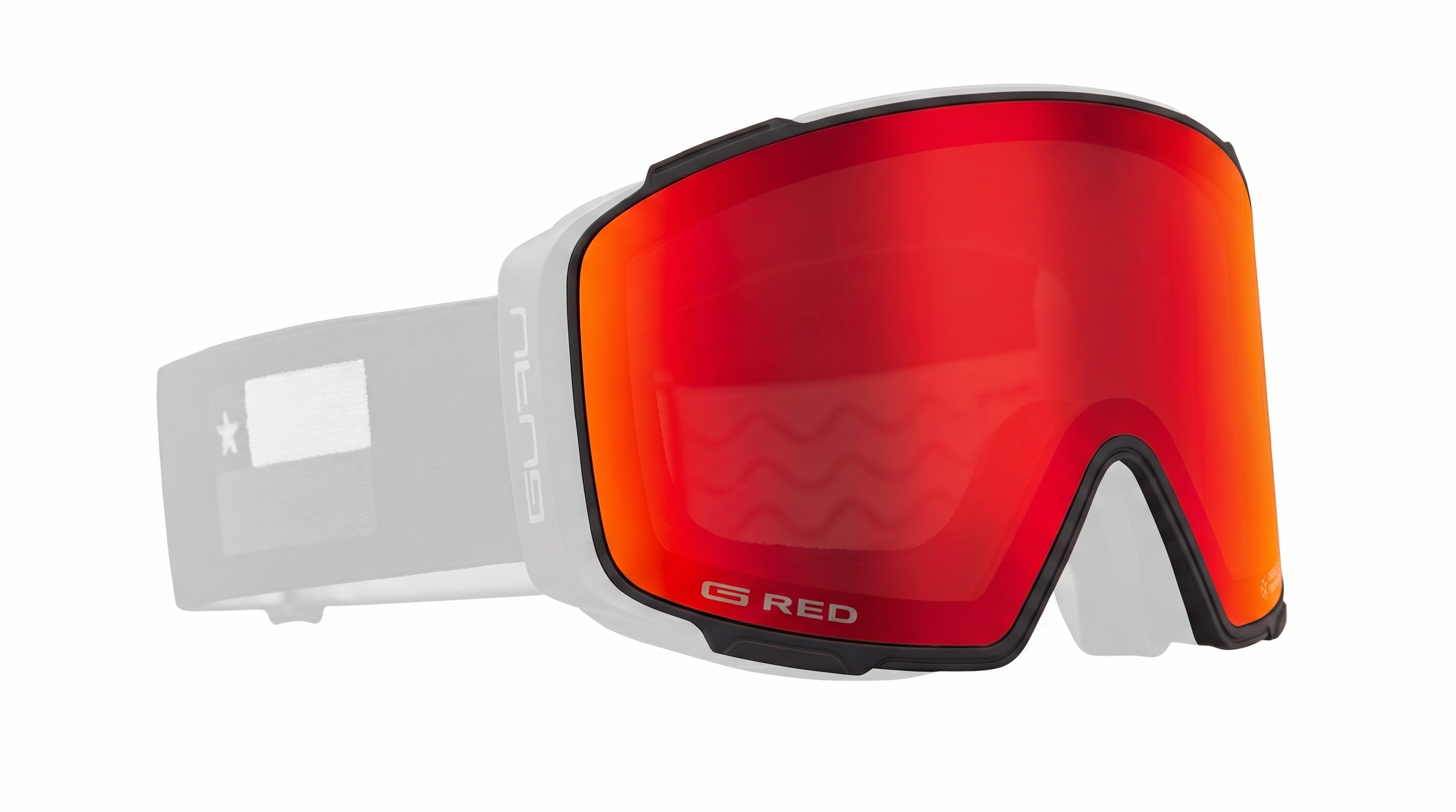 Lente G RED para Antiparra GURU G1 — Mica Ski Snowboard Sol Extremo