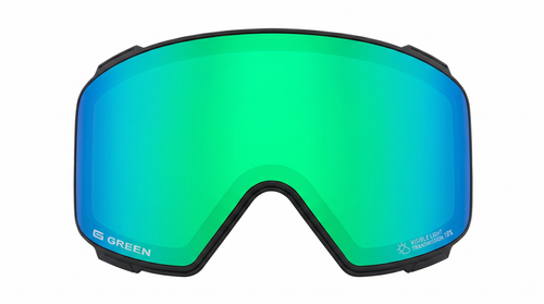 Lente G GREEN para antiparra GURU G1 - Mica snowboard & ski Sol y algo de nubes