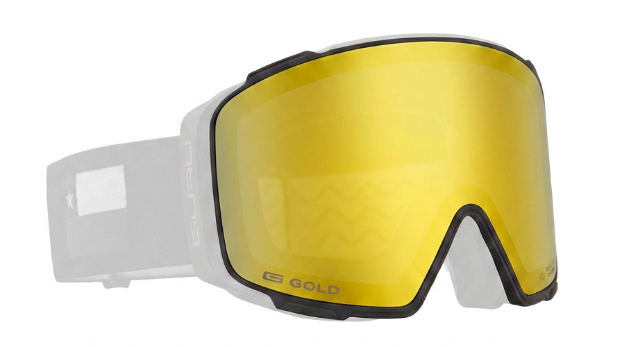 Lente G GOLD para Antiparra GURU G1 — Mica Ski Snowboard Alta Protección Solar