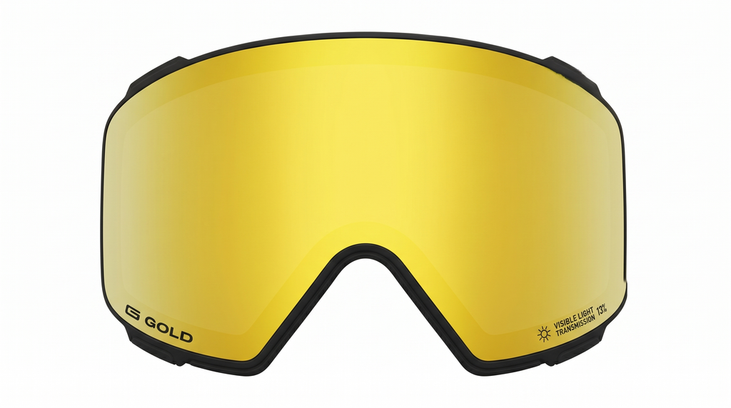 Lente G GOLD para Antiparra GURU G1 — Mica Ski Snowboard Alta Protección Solar