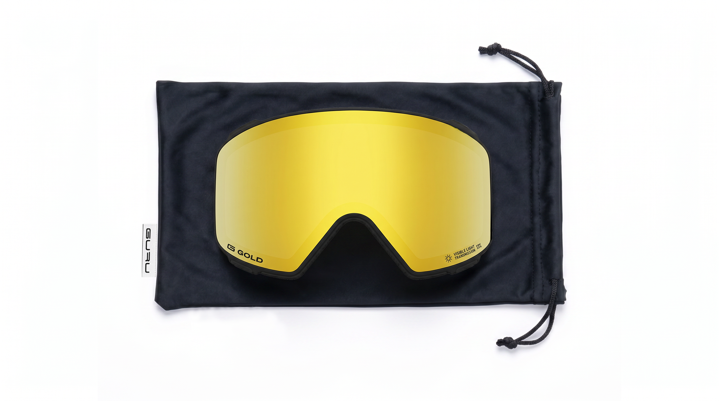 Lente G GOLD para Antiparra GURU G1 — Mica Ski Snowboard Alta Protección Solar